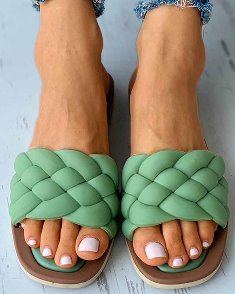 Woven Slip-ons