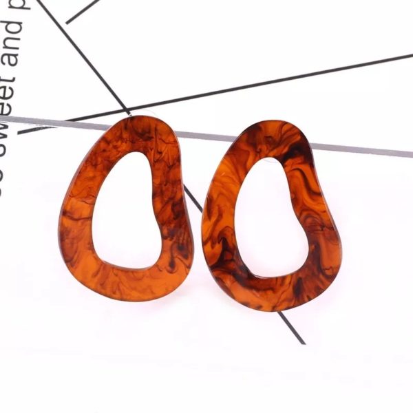 Acrylic Resin Earrings