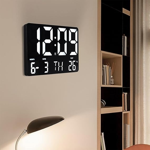 LED Digital Wall Clock