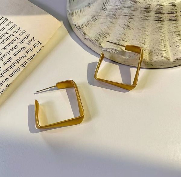 Square Hoop Earrings