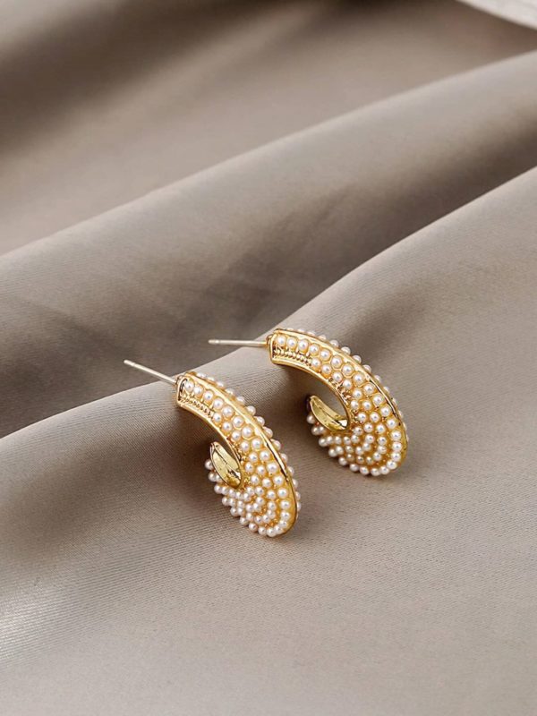 Pearl Stud Earrings