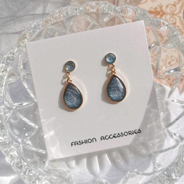 Teardrop Resin Earrings
