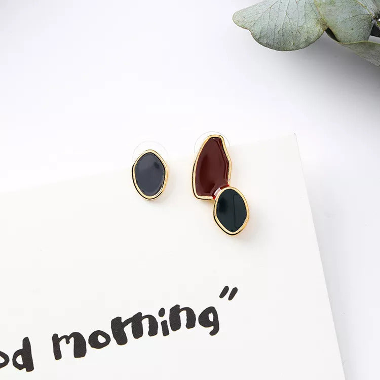 Irregular Colorful Studs