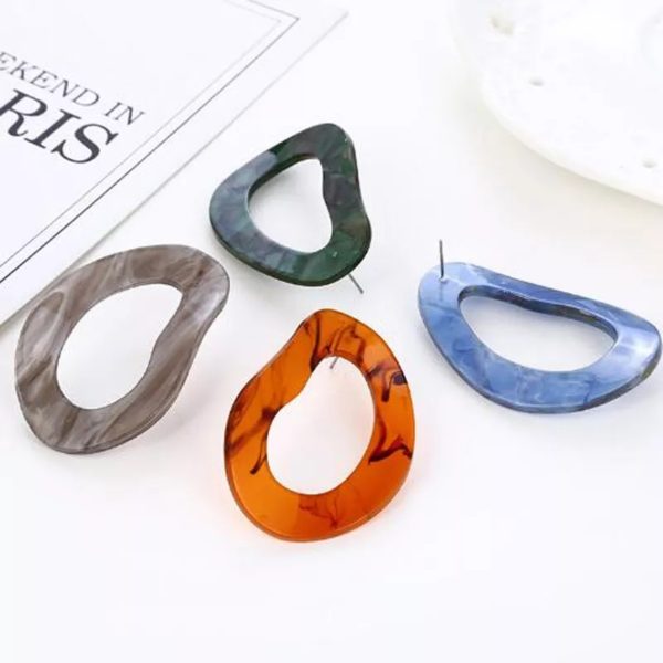 Acrylic Resin Earrings