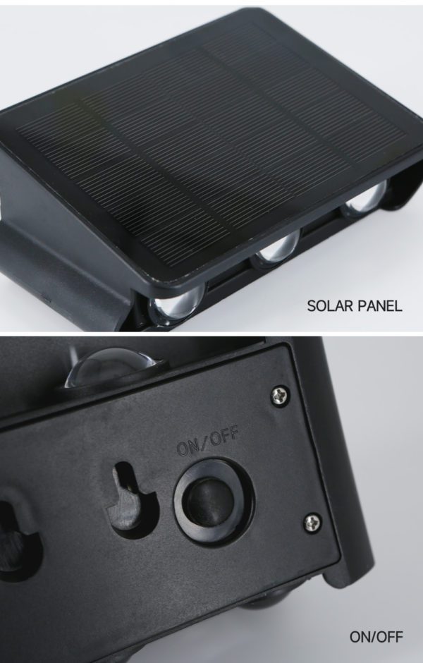 Solar Fence Light