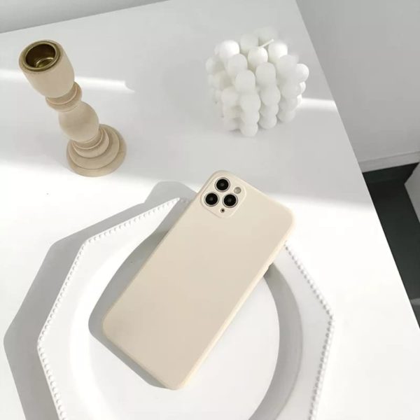 Silicone Soft iPhone Back Cover