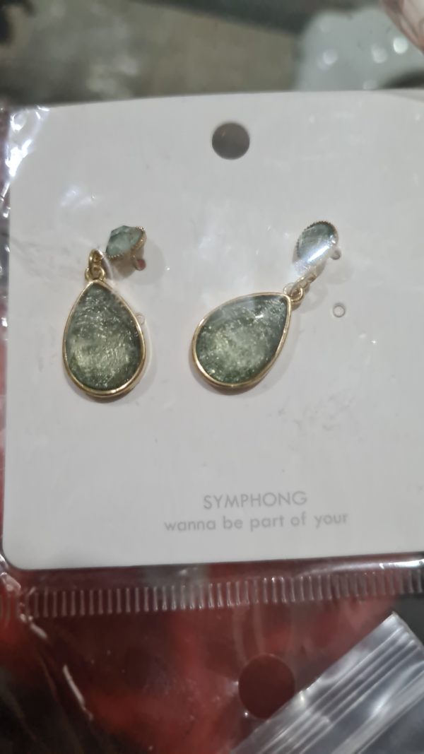 Teardrop Resin Earrings