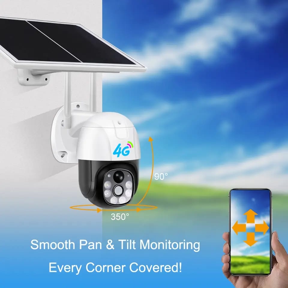 V380 Solar PIR Camera