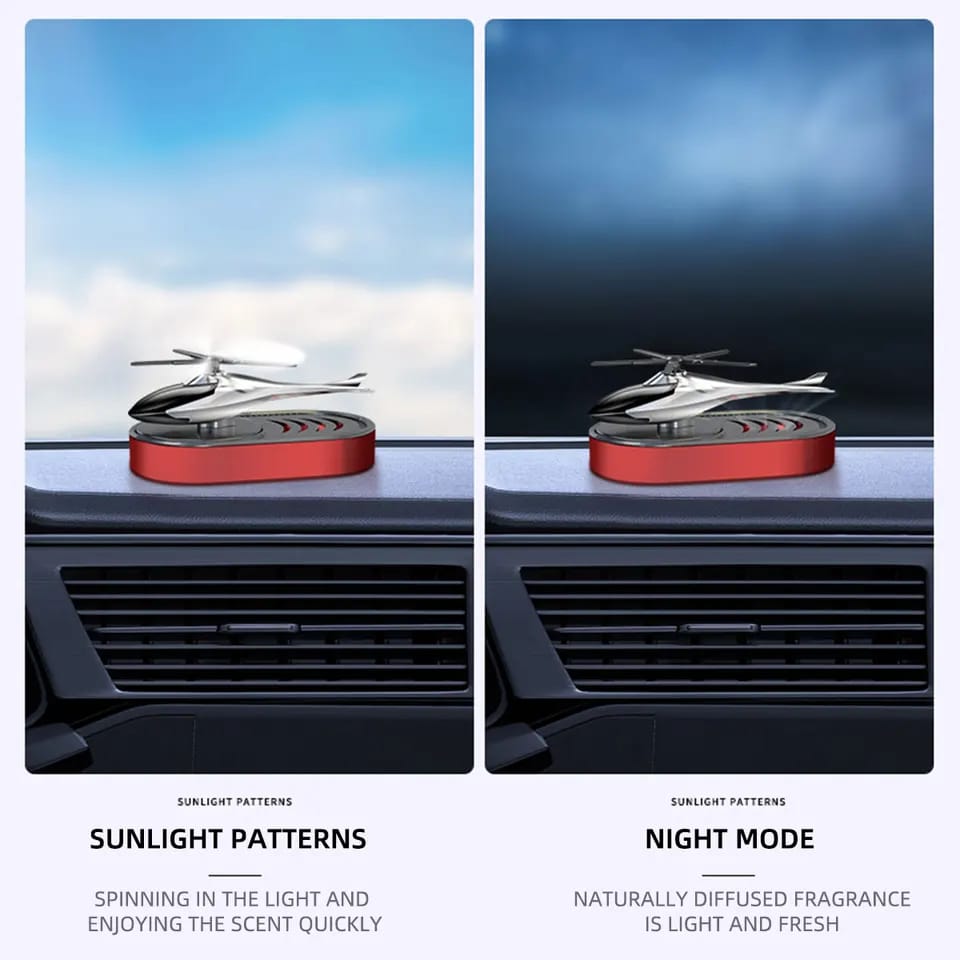 Solar Aromatherapy Helicopter