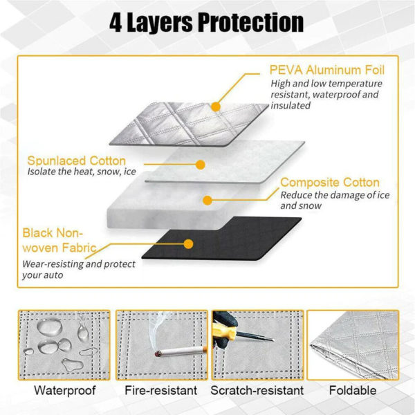 Front Windshield Sunshade