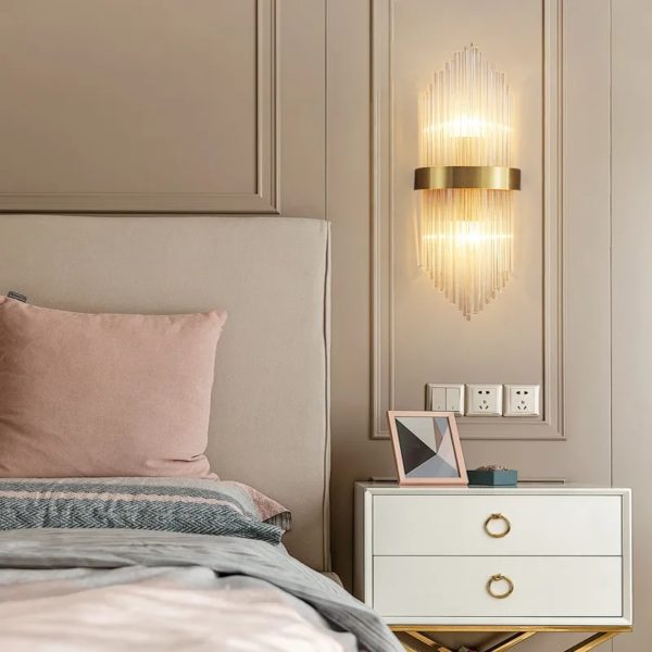 Luxury Crystal Wall Lamp