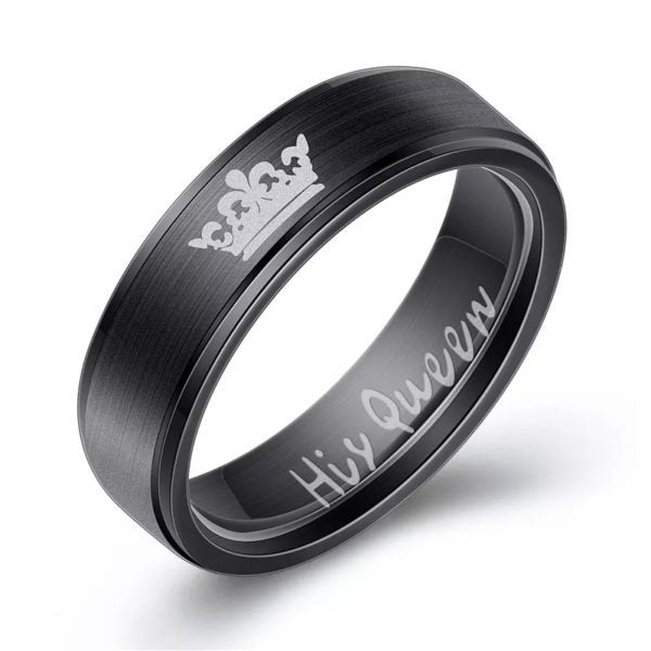 King & Queen Couple Rings