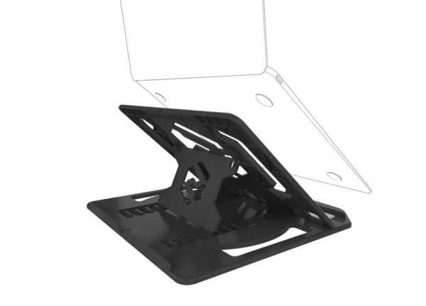 Laptop Stand with Phone Holder