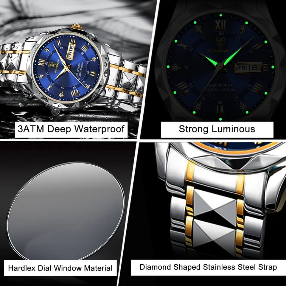 Poedagar Men Wristwatch
