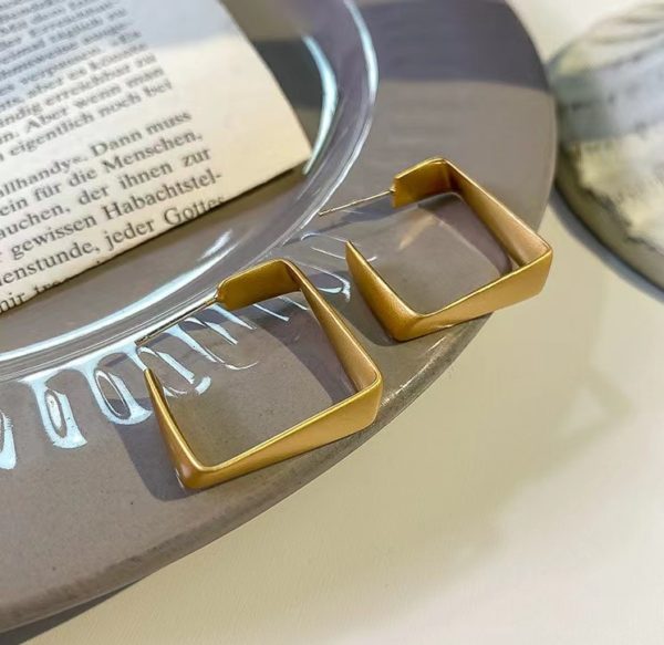 Square Hoop Earrings