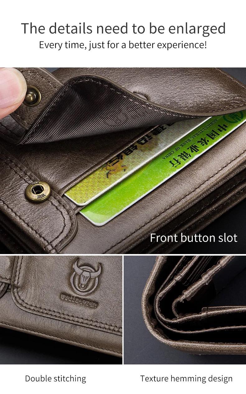 Bullcaptain Men Wallet