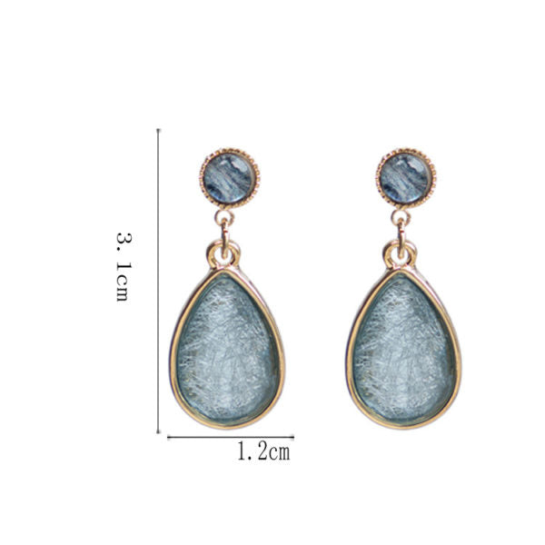 Teardrop Resin Earrings