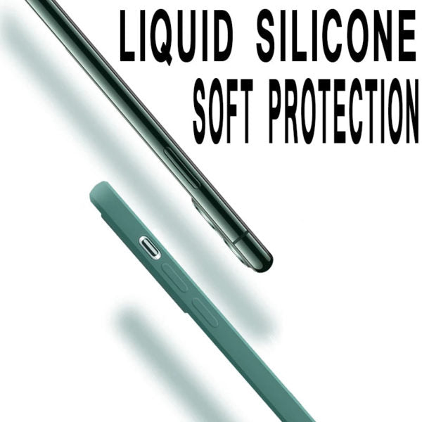 Silicone Soft iPhone Back Cover