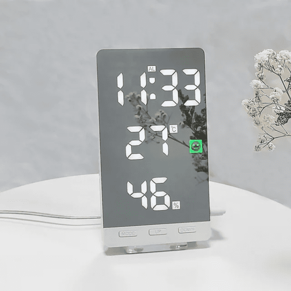 Mirror Digital Clock