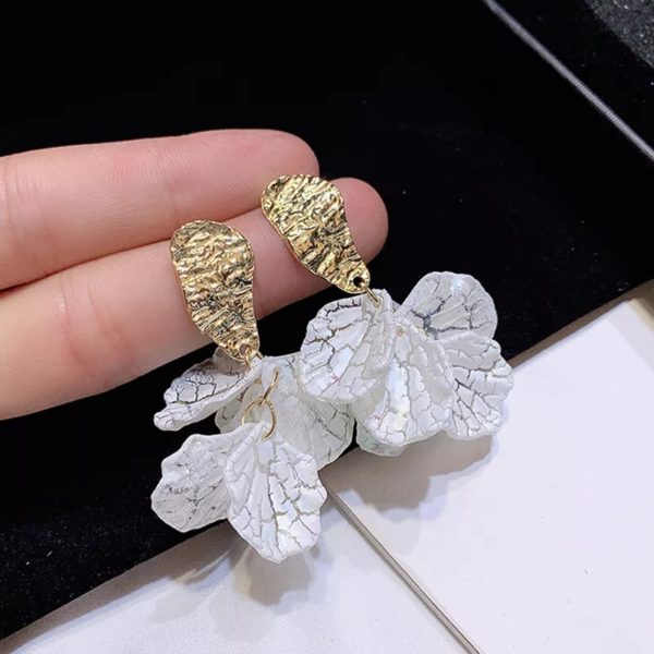Cracked Shell Earrings