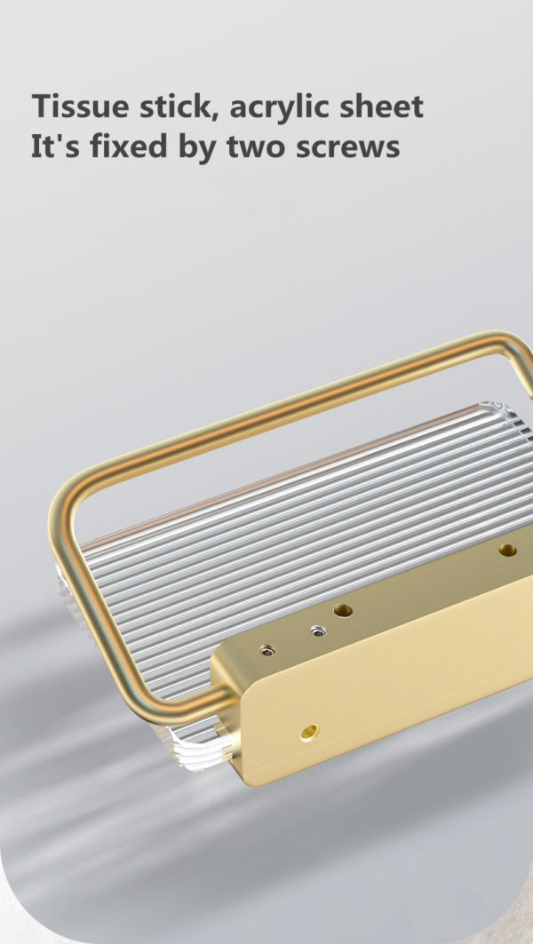 Toilet Roll Holder with Rack