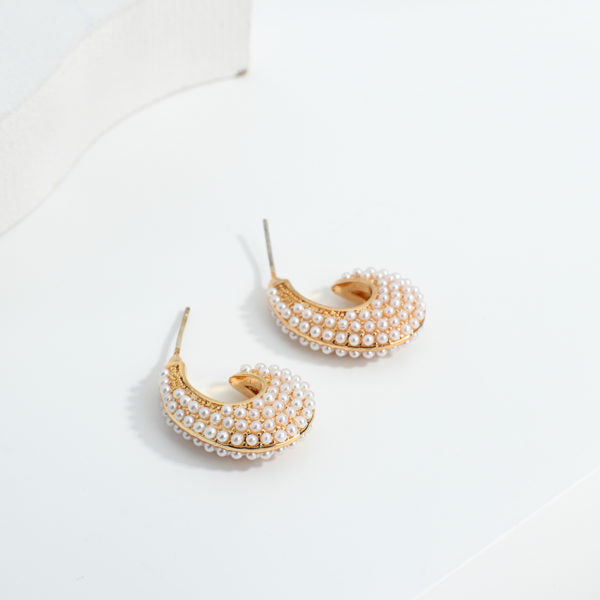 Pearl Stud Earrings