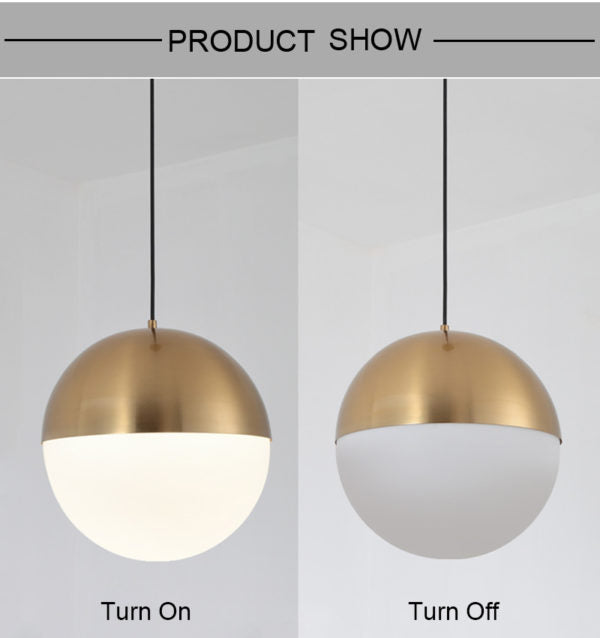Loft Gold Pendant Light