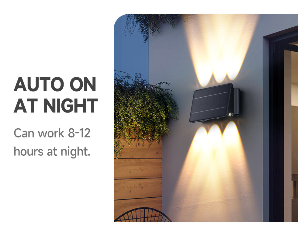 Solar Fence Light