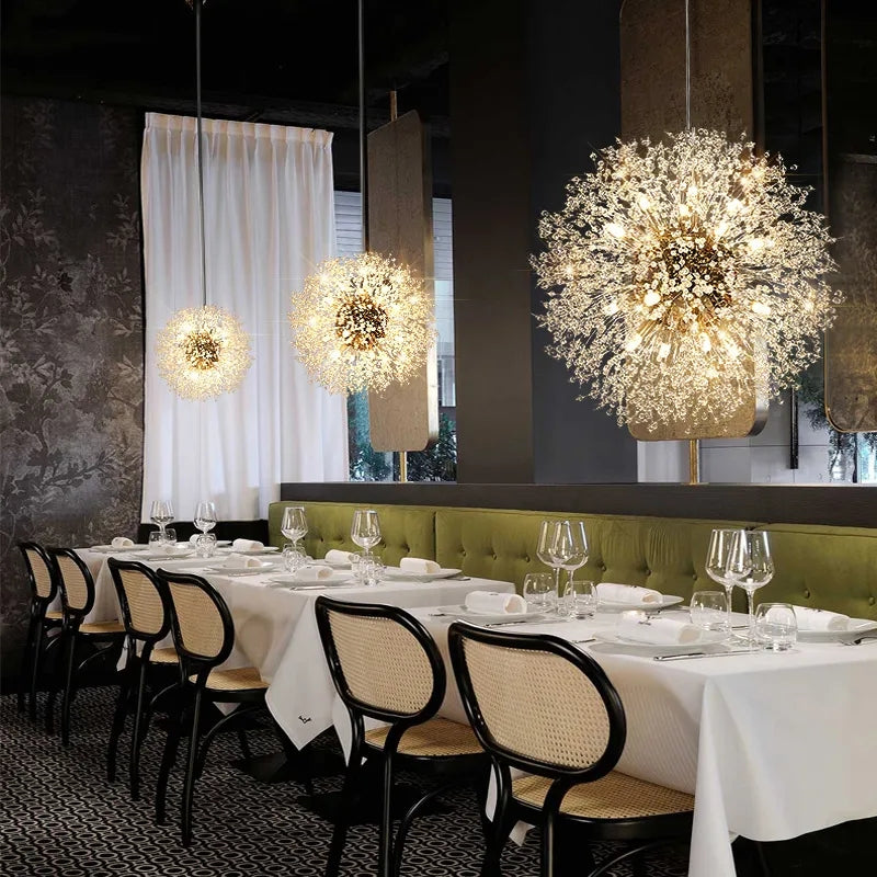 Dandelion Chandelier