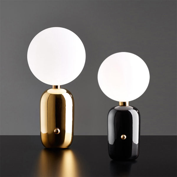Glass Ball Desk Lamp