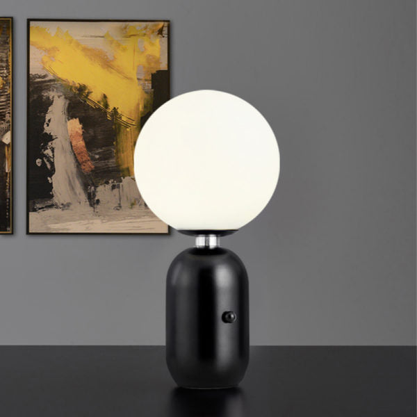Glass Ball Desk Lamp