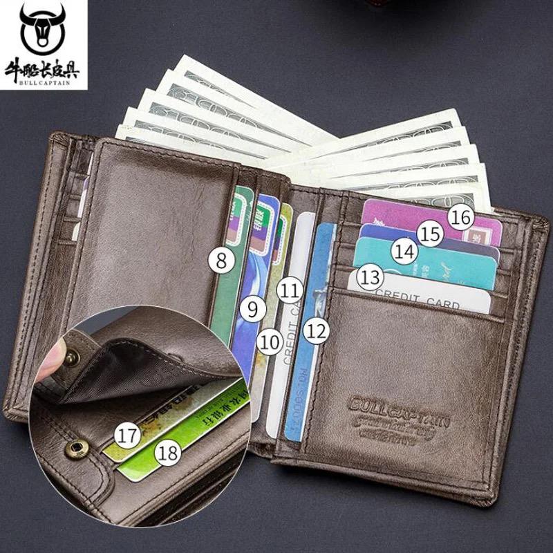 Bullcaptain Men Wallet