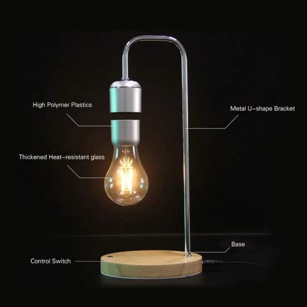 Magnetic Levitation Light Bulb