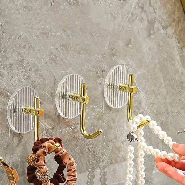Luxury Acrylic Hooks - Pack of 3
