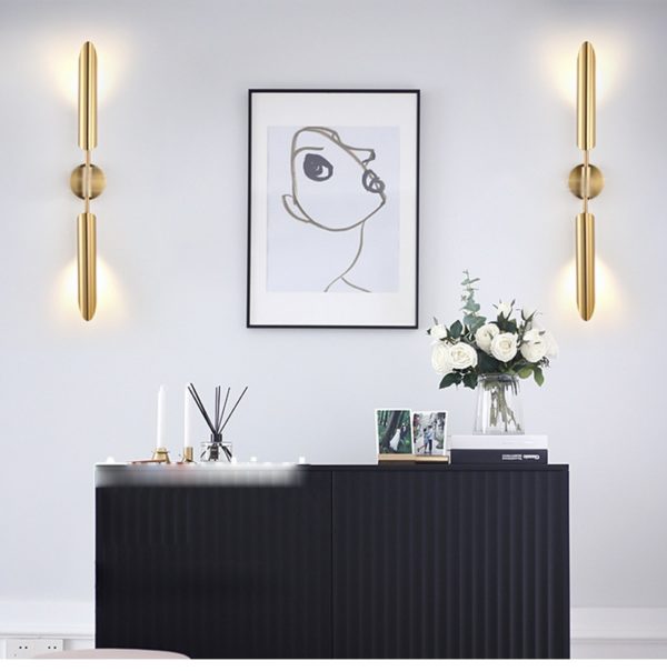 2 Heads Wall Light