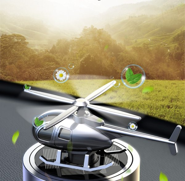 Solar Helicopter Air Freshener
