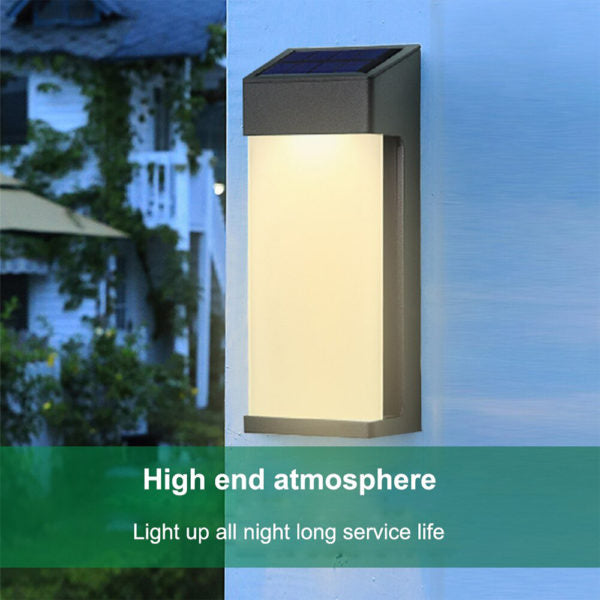 Solar Powered Wall Lamp
