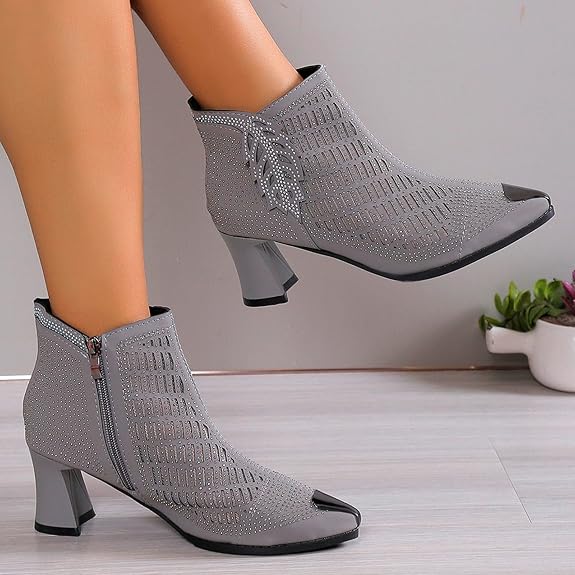 Rhinestone Retro Sandals