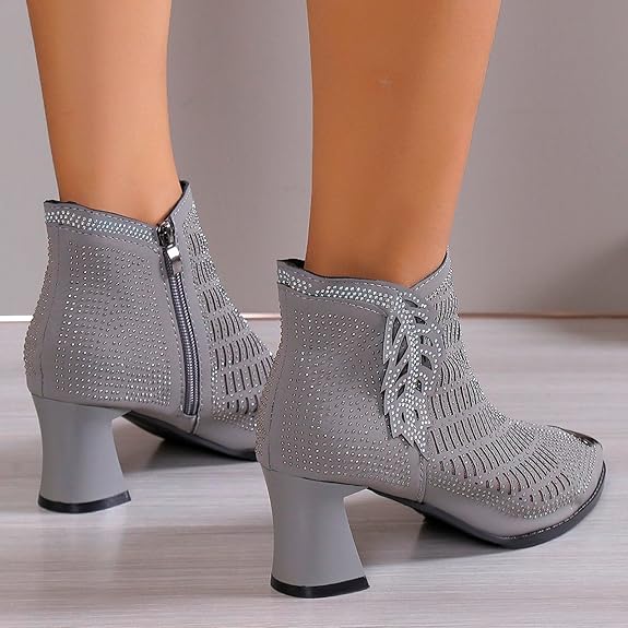 Rhinestone Retro Sandals