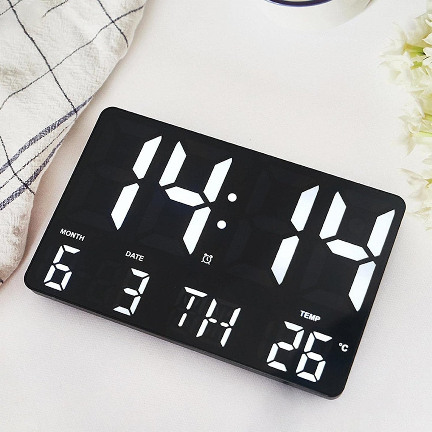 LED Digital Wall Clock