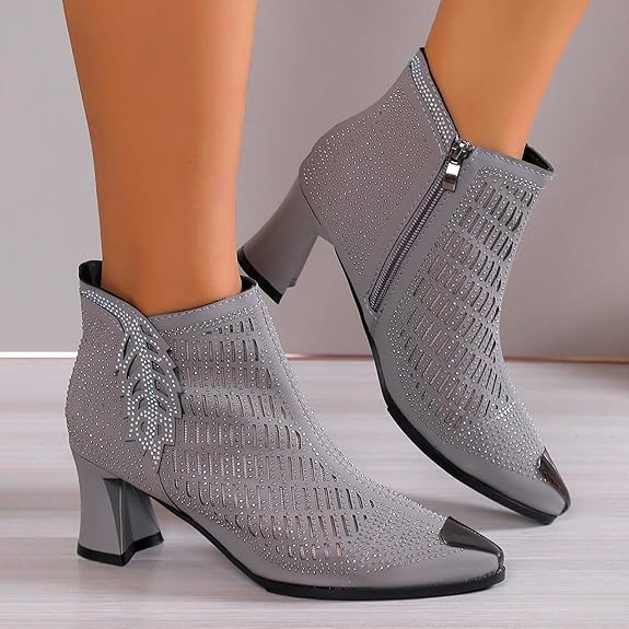 Rhinestone Retro Sandals