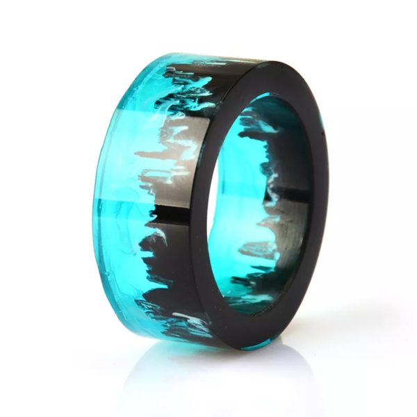 Resin Mountain Ring