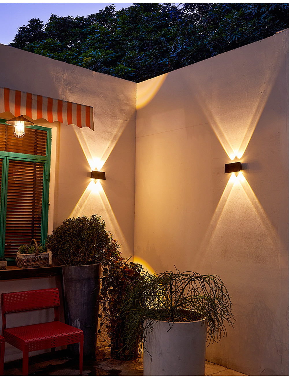 Solar Fence Light