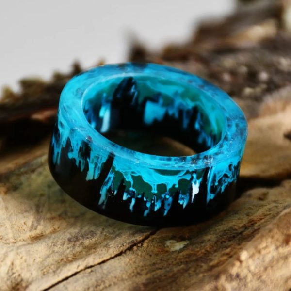 Resin Mountain Ring