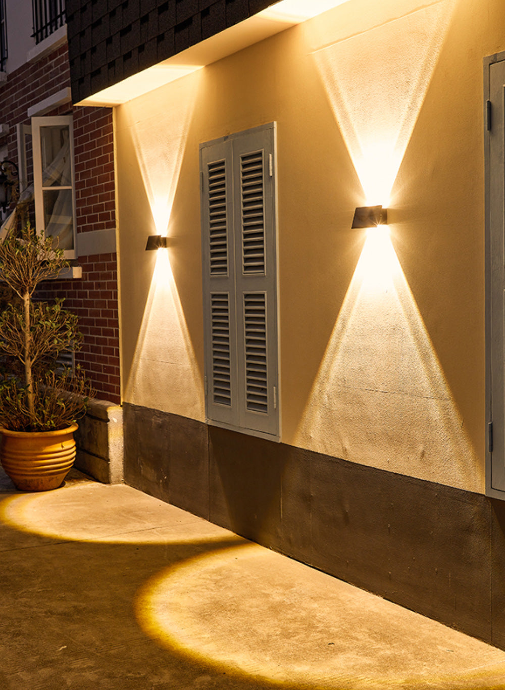 Solar Fence Light