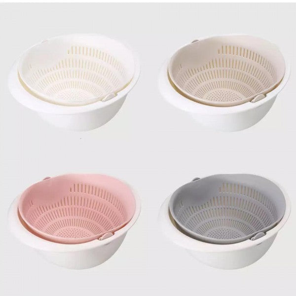 Double Drain Basket