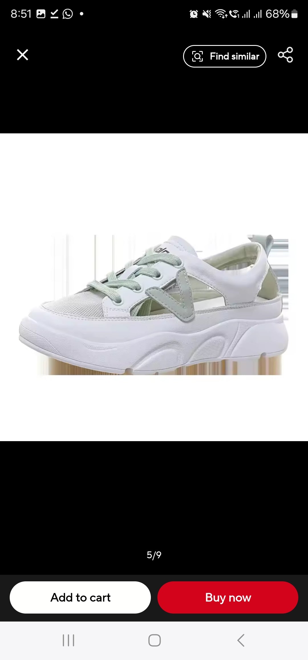 Hollow Out Sneakers