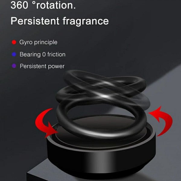 Car Solar Rotating Air Freshener