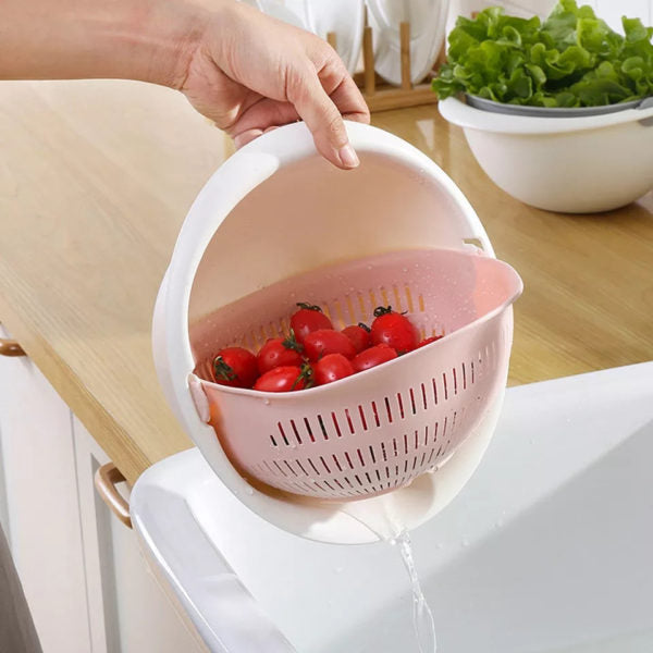 Double Drain Basket