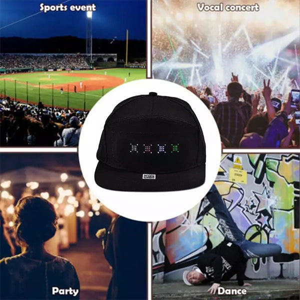 Bluetooth LED Cap